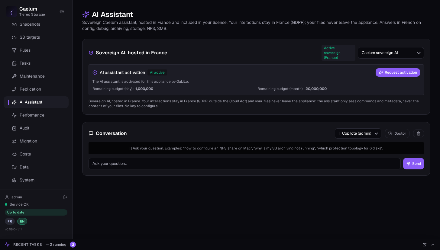 Sovereign AI assistant